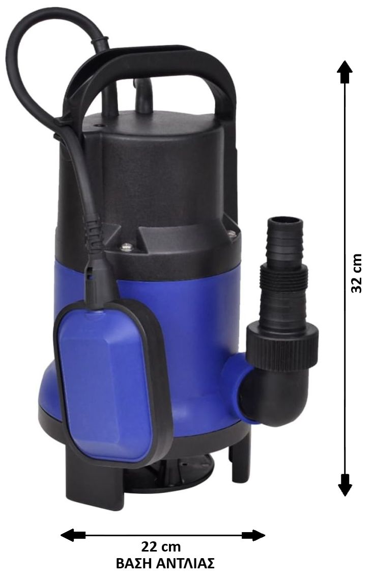 Αντλία Υποβρύχια Ακαθάρτων Υδάτων 750W - 1,0Hp SPW-750 Zita Pump